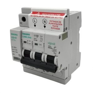 Combi. Sobretensión permanente+transitorio+térmico 2x40A